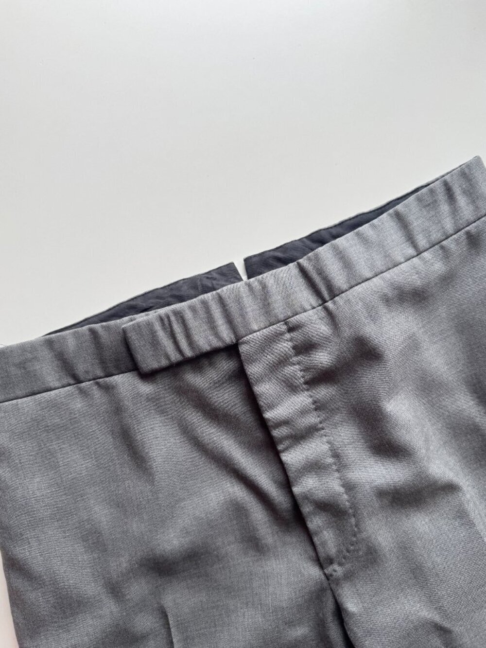 THOM BROWNE Grey 100% Wool Classic Twill 2 Piece Suit, Size 2/M - Picture 9 of 16